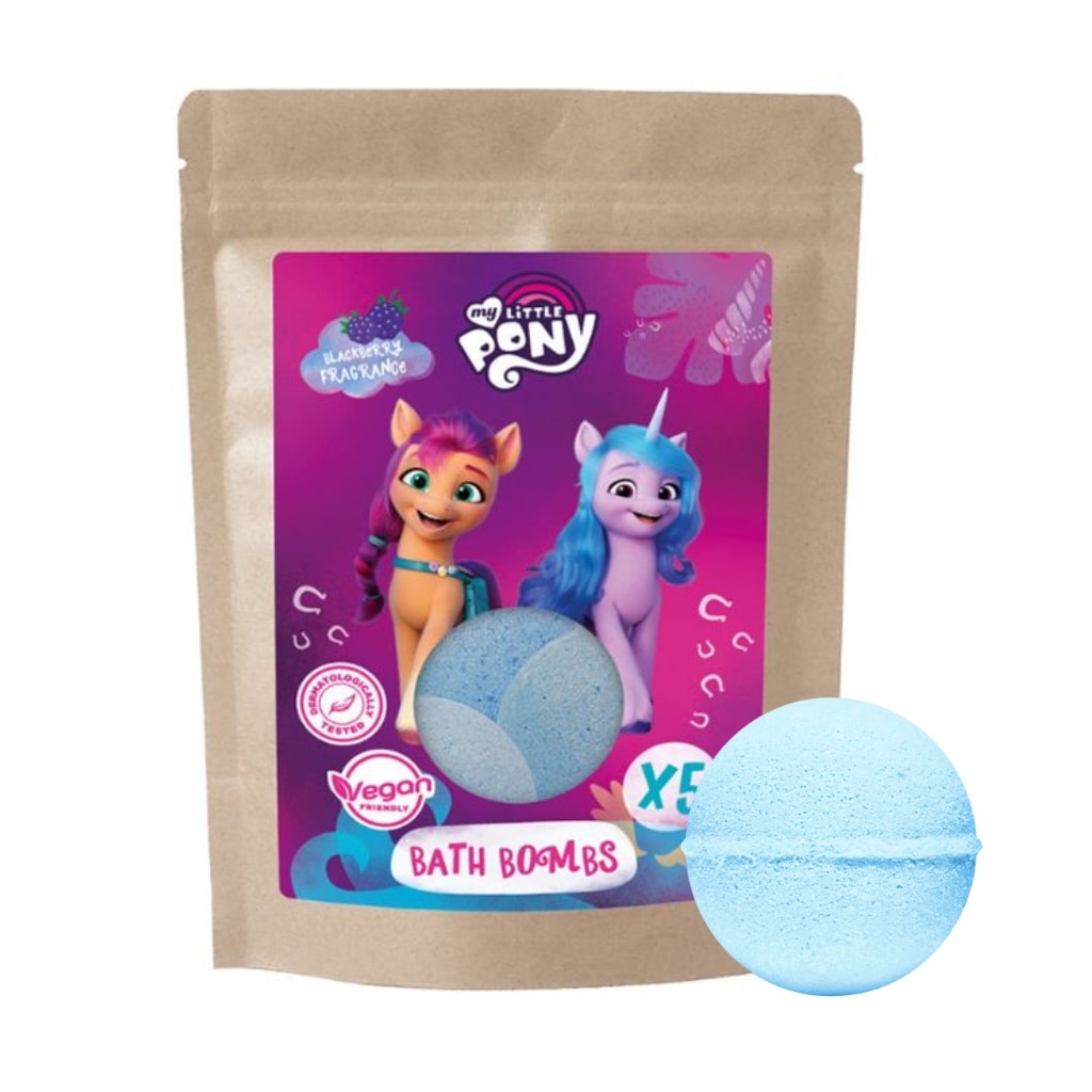 MY LITTLE PONY vonios burbulai gervuogių aromato, 5x50g