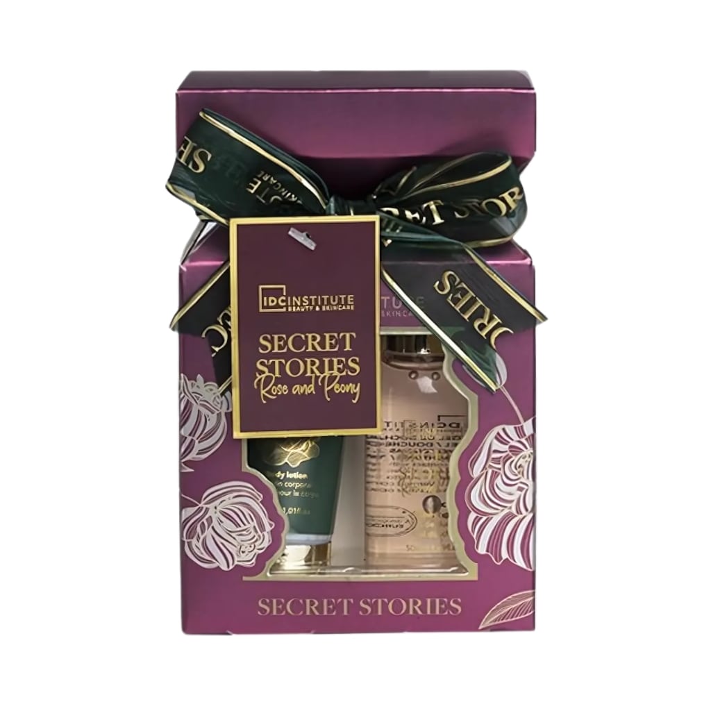 IDC INSTITUTE vonios rinkinys Rose and Peony