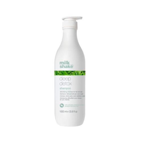 Milk Shake detoksikuojantis galvos odos ir plaukų šampūnas DEEP DETOX SHAMPOO, 1000ml