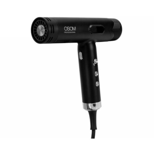 OSOM Professional plaukų džiovintuvas VORTEX High Speed BLDC Hair Dryer OSOMP6809BL, juodos spalvos, 1800W