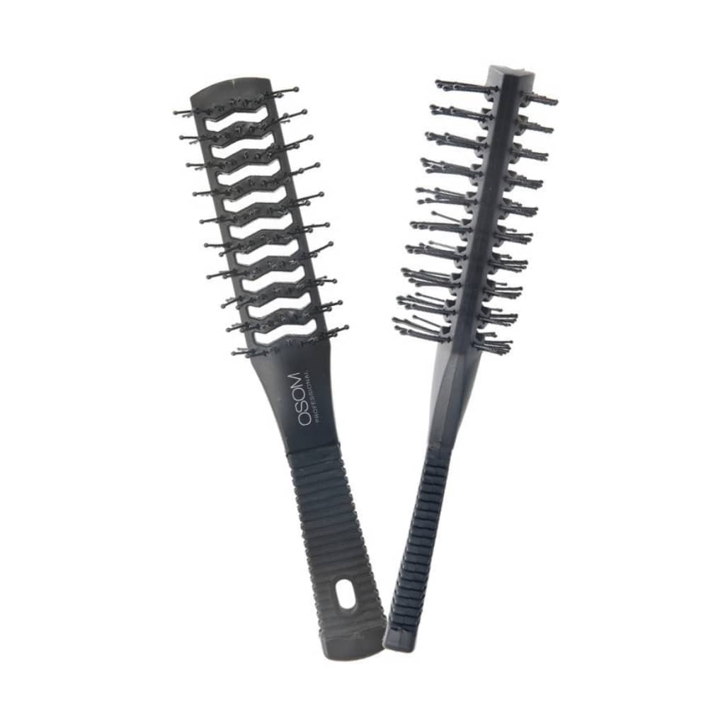 OSOM Professional šepetys plaukams Hair Brush OSOMPP61, dvipusis, juodos spalvos