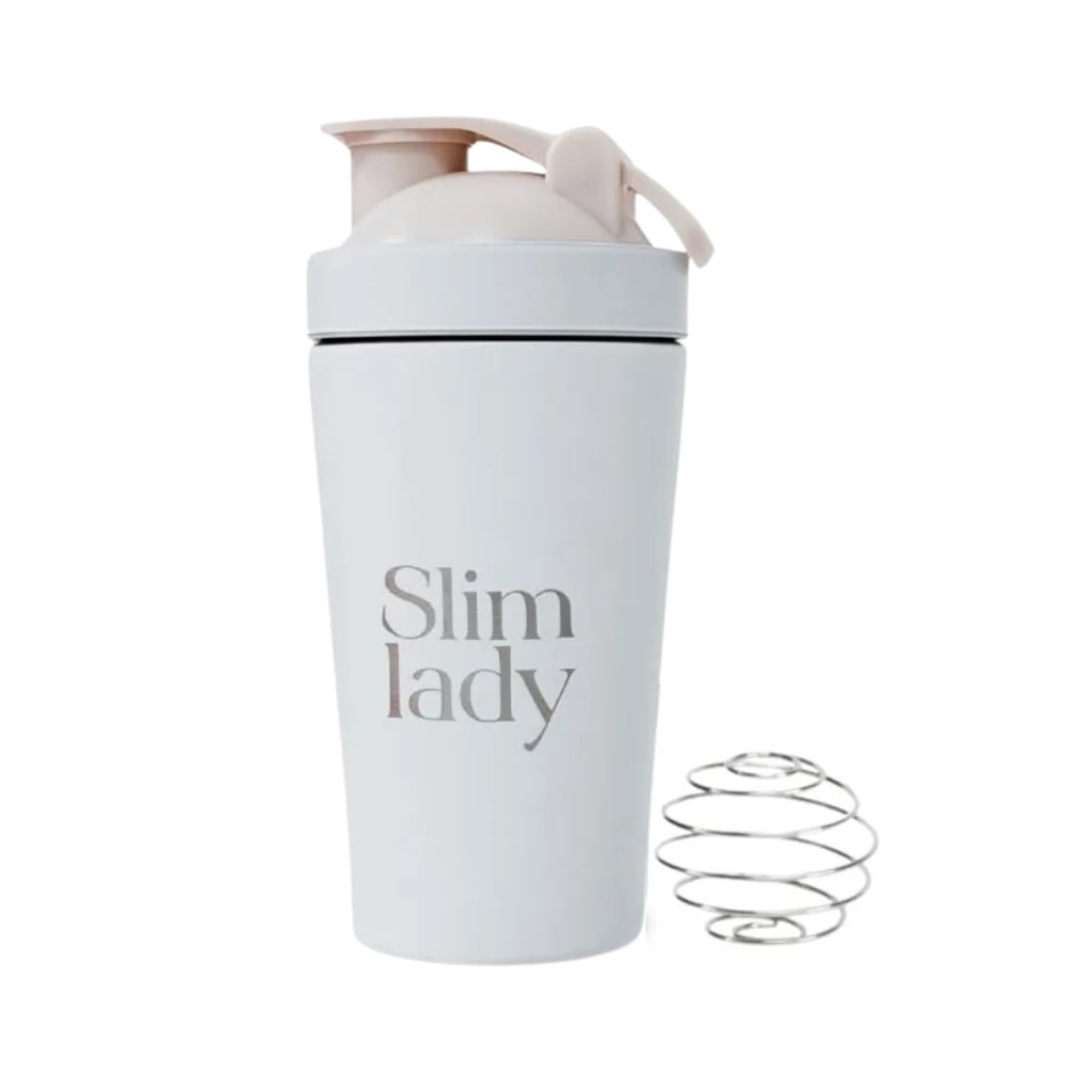 Slim Lady metalinis kokteilių plaktuvas/gertuvė, 500ml