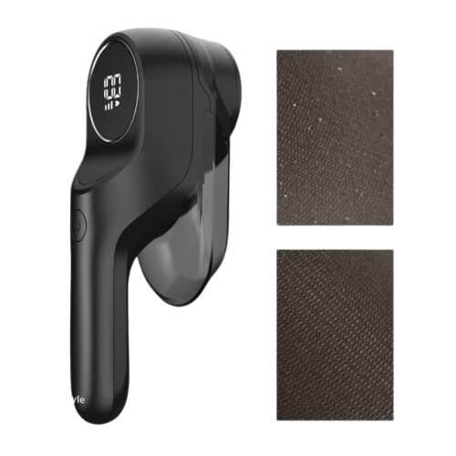 Zyle įkraunamas pūkų rinkiklis ZY109LNB, juodos spalvos, 9W