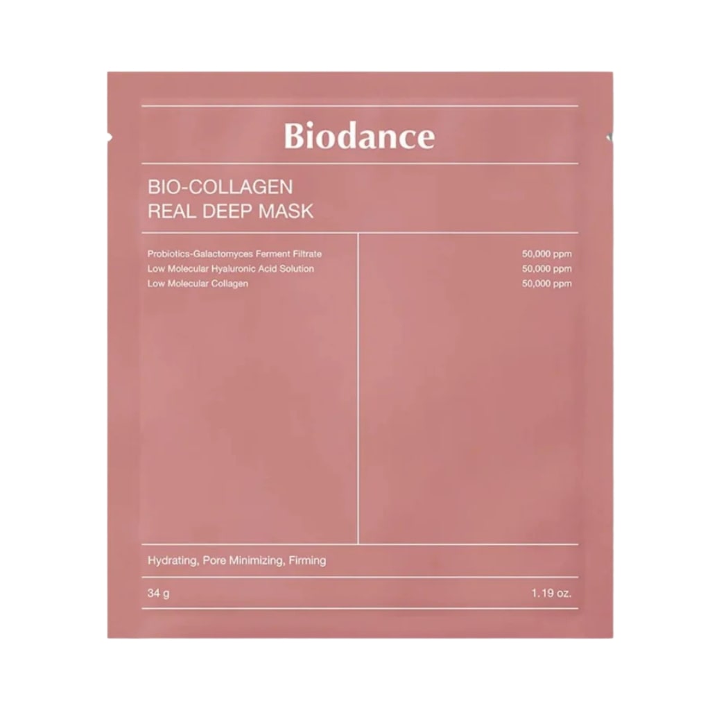 BIODANCE veido kaukė su kolagenu Bio-Collagen Real Deep Mask, 1vnt.