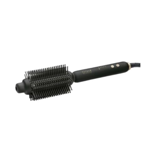 Diva Pro Styling garbanojimo šukos Precious Metals Gold Dust Full Volume, Curling and Styling Hot Brush