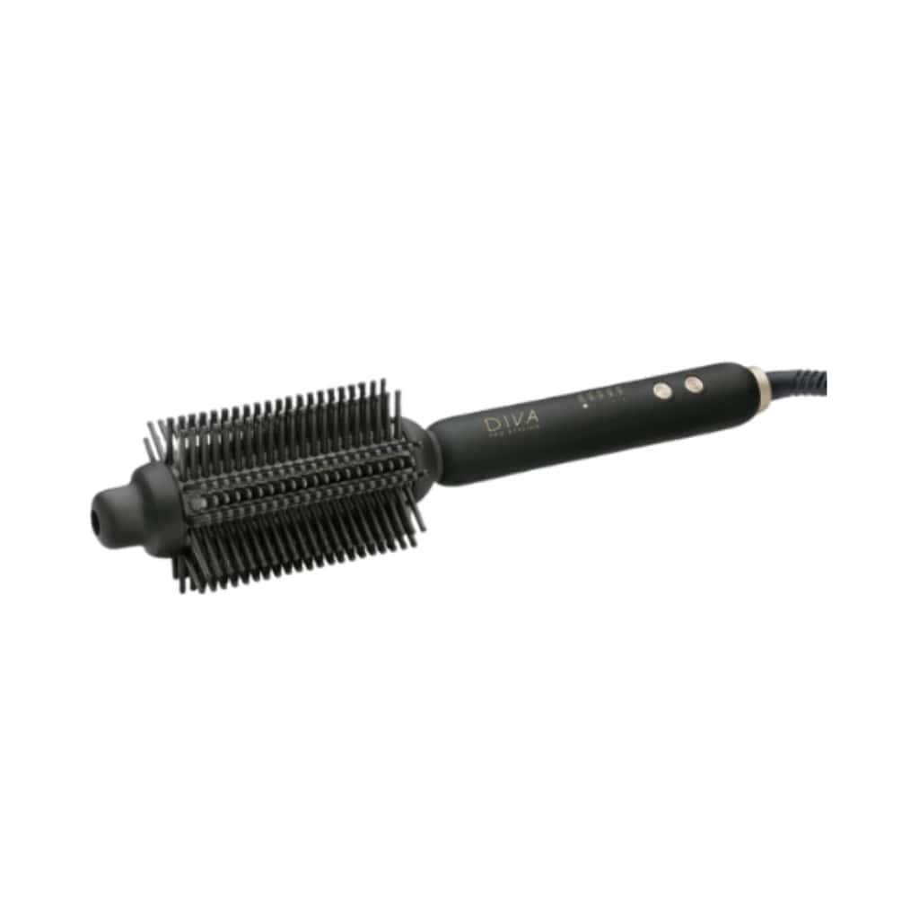 Diva Pro Styling garbanojimo šukos Precious Metals Gold Dust Full Volume, Curling and Styling Hot Brush