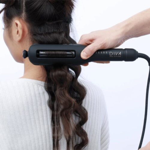 Diva Pro Styling plaukų formavimo žnyplės Precious Metals Gold Dust