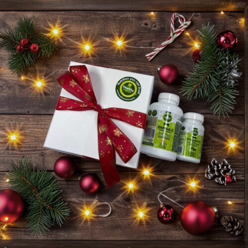 Healthy Choice šventinis rinkinys: Omega vitaminai ir D3 vitaminai