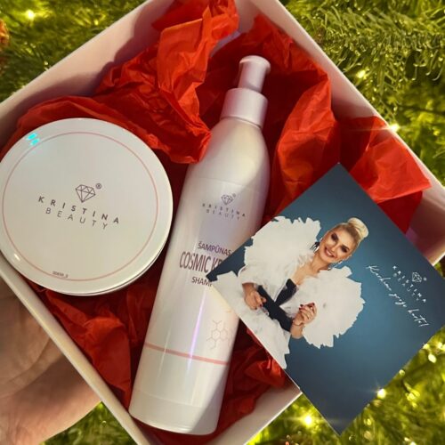 Kristina Beauty šventinis COSMIC plaukų priežiūros rinkinys