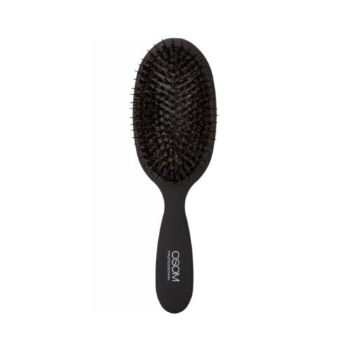 OSOM Professional šepetys plaukams Hair Brush OSOMP2256, su šerno šereliais ir nailono spygliukais, juodos spalvos