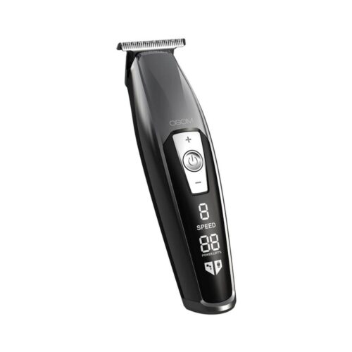 OSOM plaukų kirpimo-kantavimo mašinėlė-trimeris Cordless Hair Trimmer OSOM3GM, tamsaus metalo spalvos