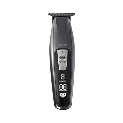 OSOM plaukų kirpimo-kantavimo mašinėlė-trimeris Cordless Hair Trimmer OSOM3GM, tamsaus metalo spalvos