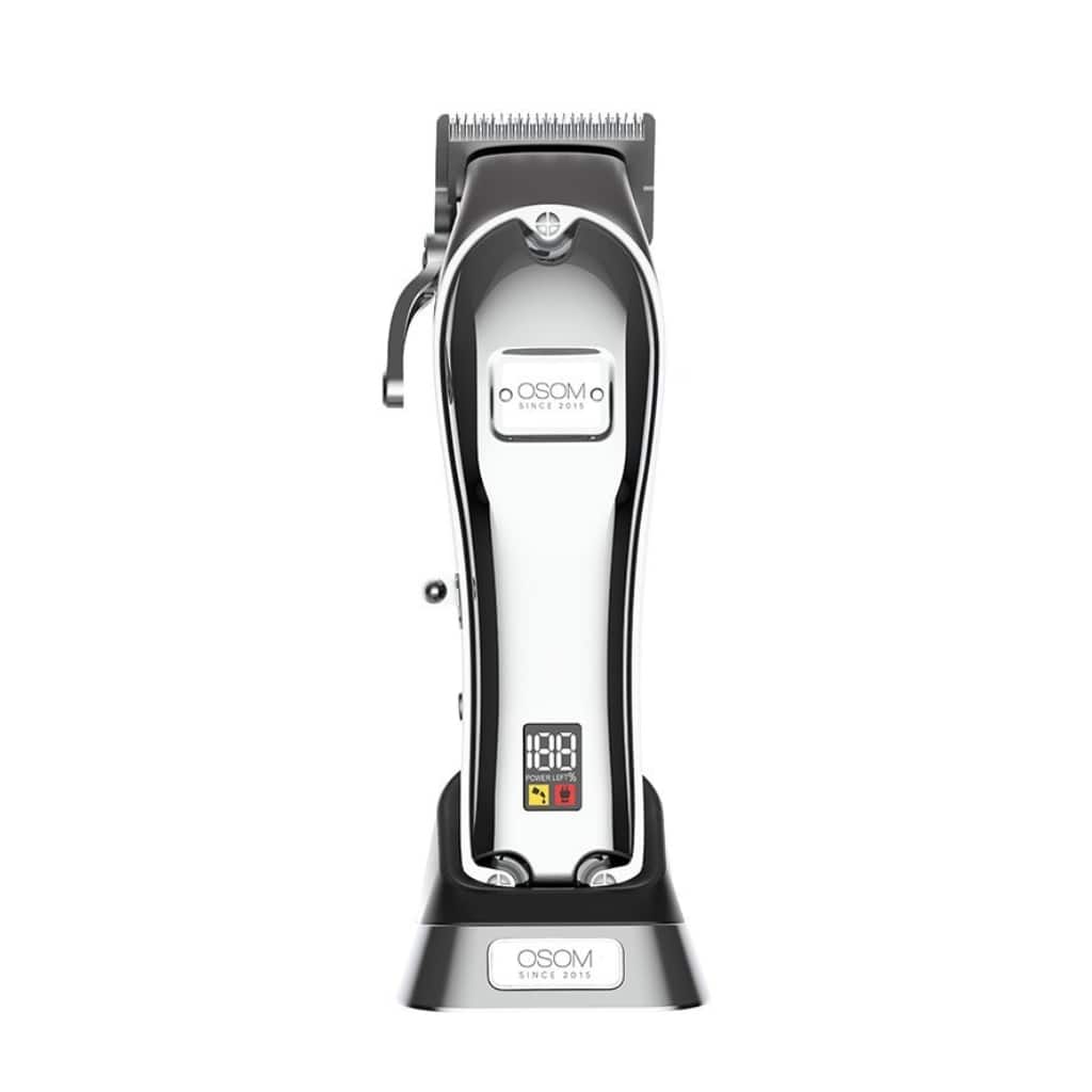 OSOM plaukų kirpimo mašinėlė Cordless Hair Clipper OSOM62SIL, sidabro spalvos