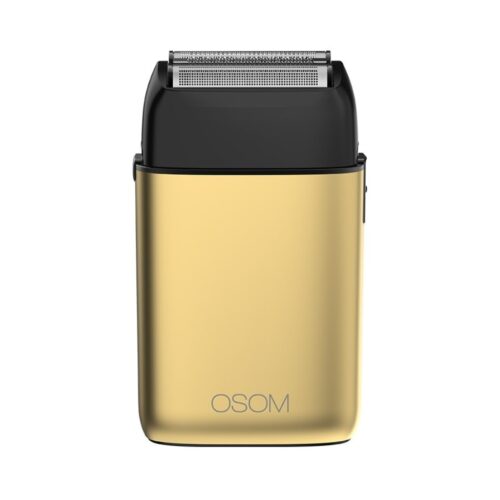 OSOM plaukų skutimo mašinėlė Foil Shaver OSOM4GOLD, aukso spalvos