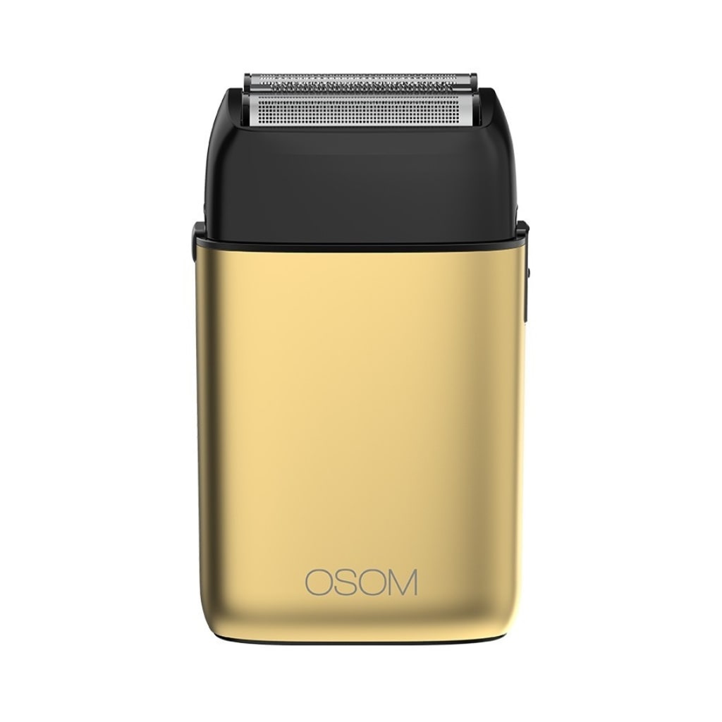 OSOM plaukų skutimo mašinėlė Foil Shaver OSOM4GOLD, aukso spalvos