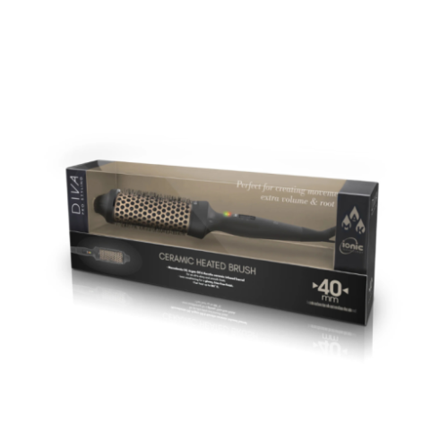 Diva Pro Styling termo keramikinis šepetys, 40mm