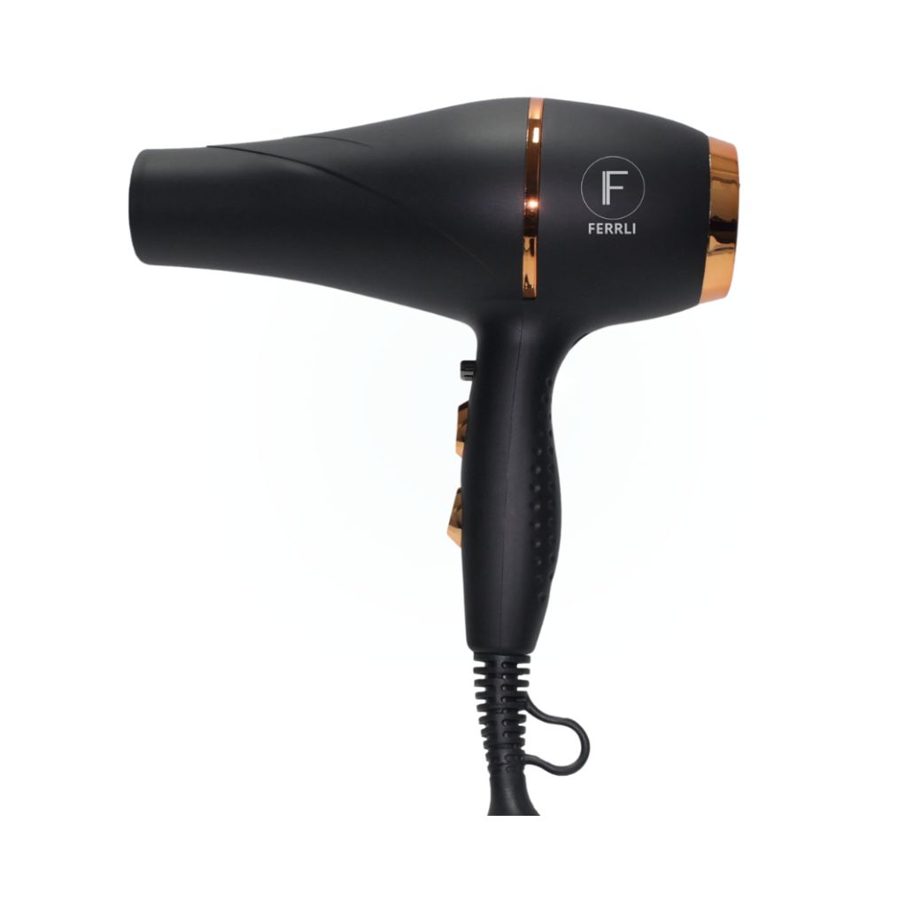 FERRLI infraraudonųjų spindulių džiovintuvas PHENOMENAL Limited Edition, juodos spalvos, 2200W