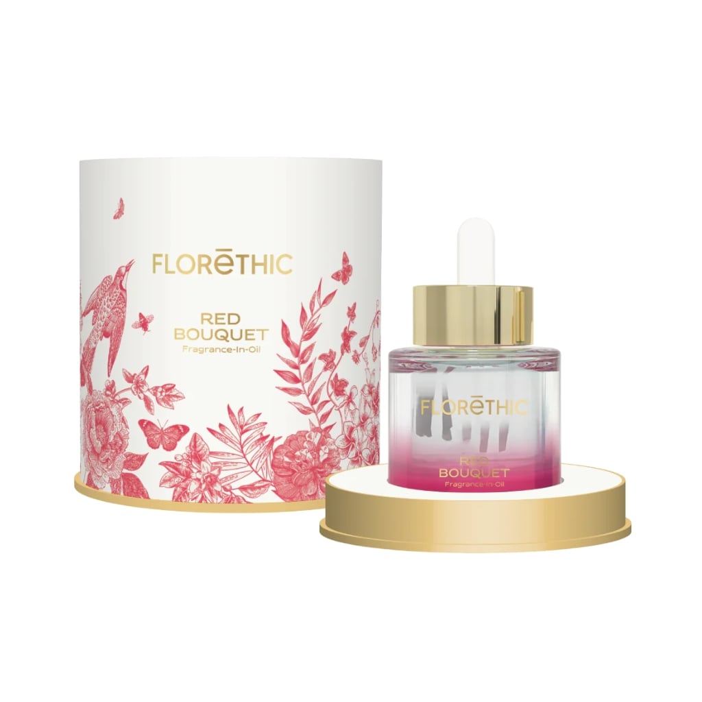FLORĒTHIC aliejiniai plaukų kvepalai Dream Red Bouquet, 30ml