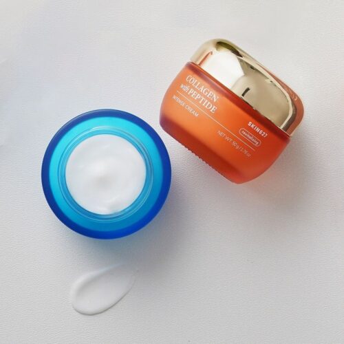 SKIN627 drėkinamasis veido kremas su hialuronu ir skvalanu, 50g