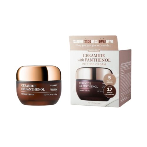 SKIN627 maitinamasis veido kremas su keramidais ir pantenoliu, 50g