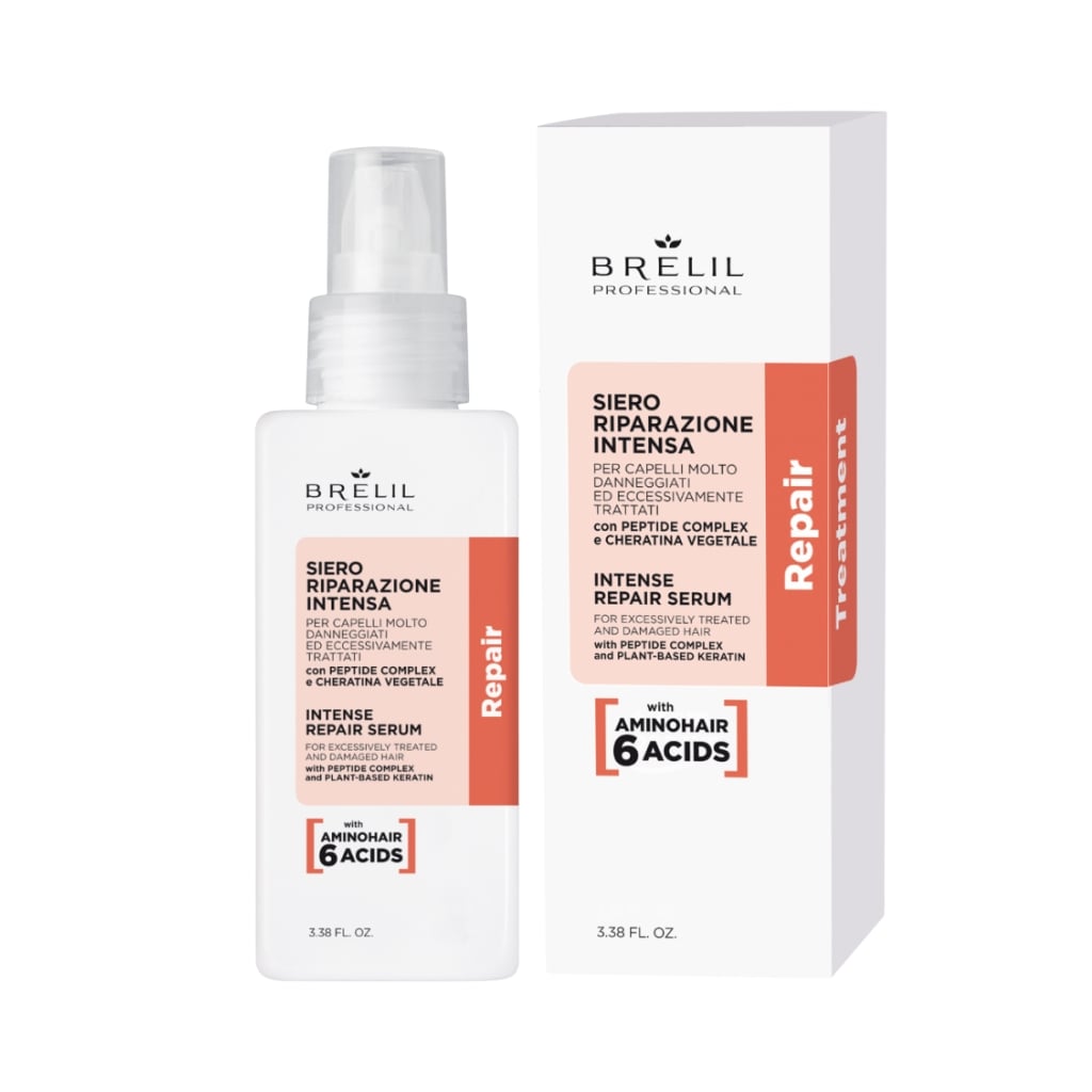 Brelil intensyviai atstatomasis serumas pažeistiems plaukams Intense Repair Serum, 100ml