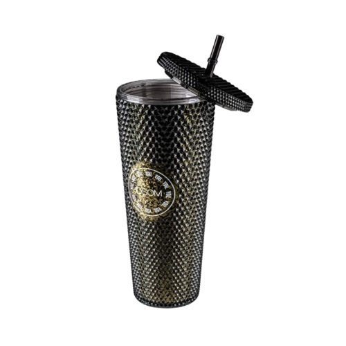 Gertuvė OSOM, blizgi juoda su aukso blizgučiais OSOM712, 710 ml