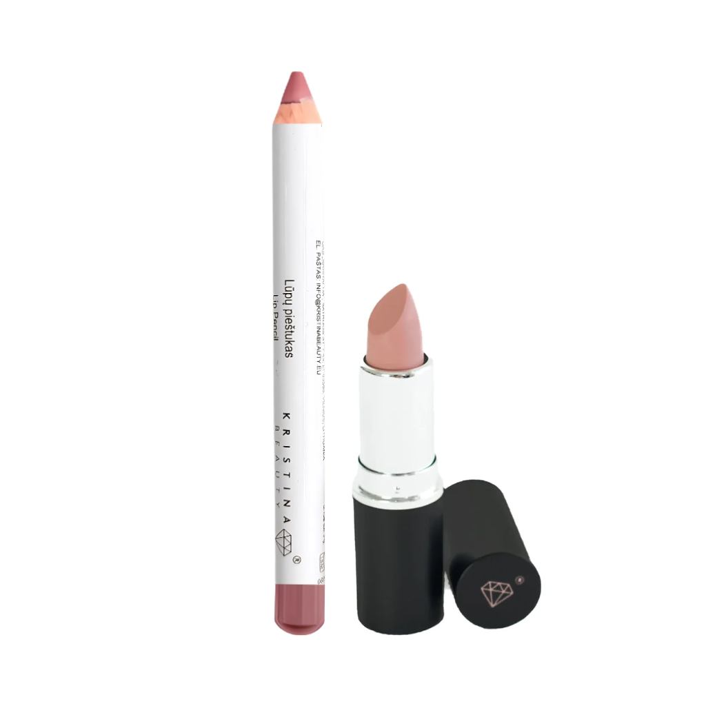Kristina Beauty rinkinys lūpoms Pink Nude