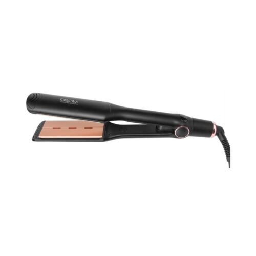 OSOM Professional plaukų tiesintuvas Infrared Hair Straightener OSOMP861BL, su infraraudonaisiais spinduliais, juodos spalvos, 44mm