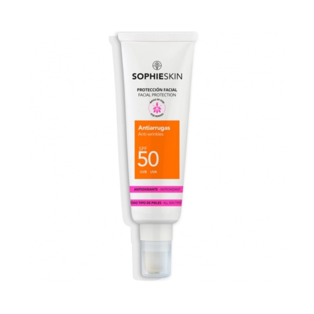 SOPHIE SKIN jauninatis apsauginis veido kremas nuo saulės SPF50, 50ml