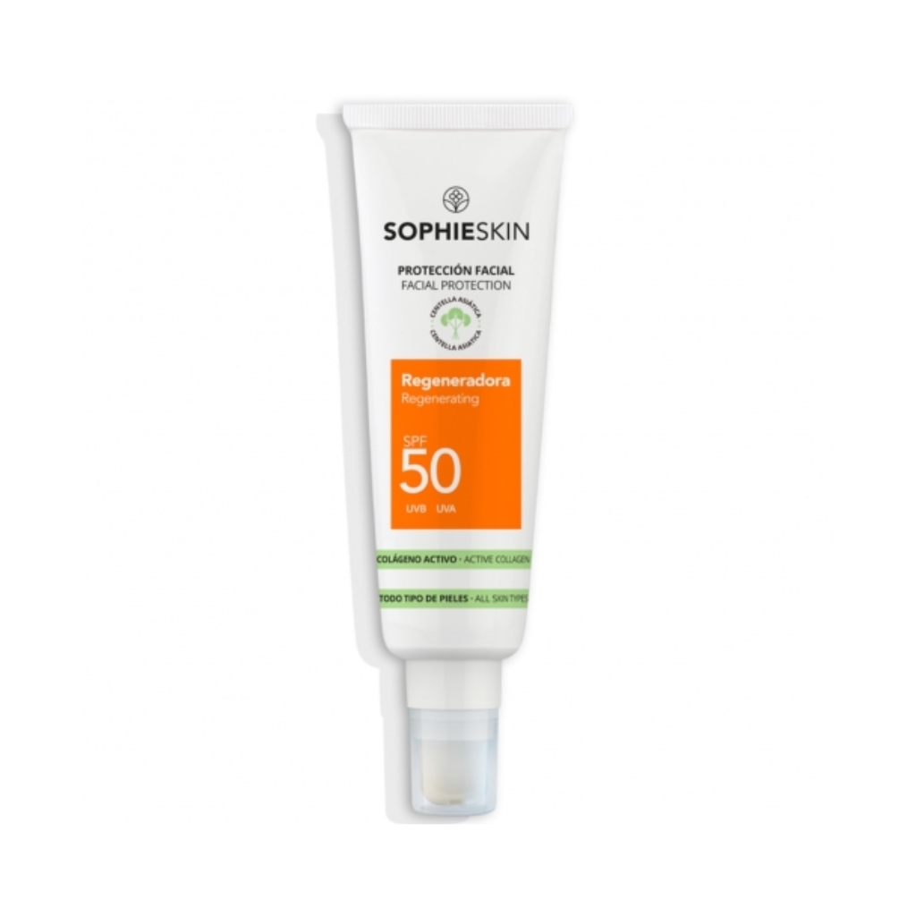 SOPHIE SKIN odą apsauginis veido kremas nuo saulės SPF50, 50ml