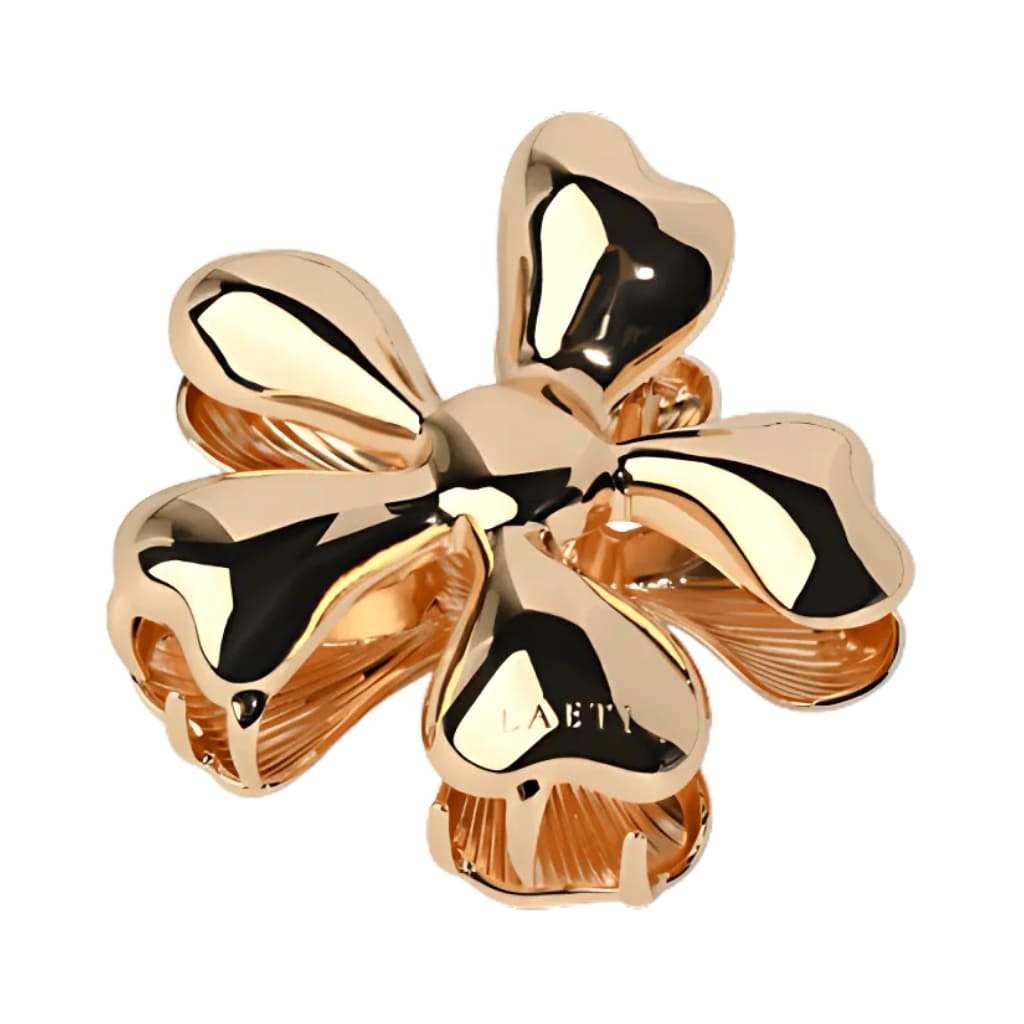 LAETI didelis plaukų segtukas Noemie, aukso spalvos