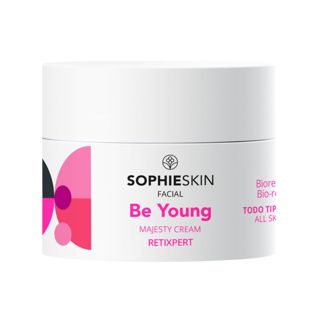 SOPHIE SKIN BE YOUNG jauninantis veido kremas su bioretinoidais MAJESTY CREAM, 50ml
