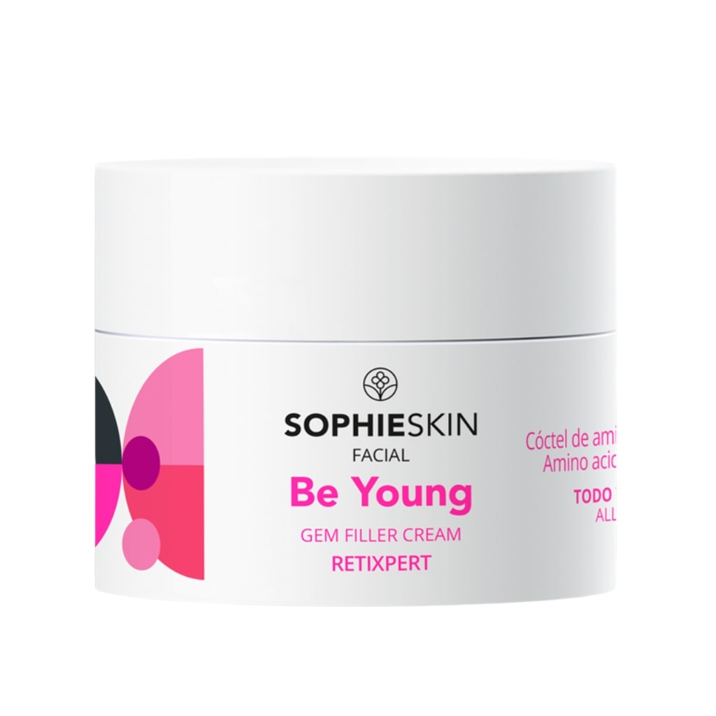 SOPHIE SKIN BE YOUNG veido kremas su amino rūgštimis ir vitaminais GEM FILLER CREAM, 50ml