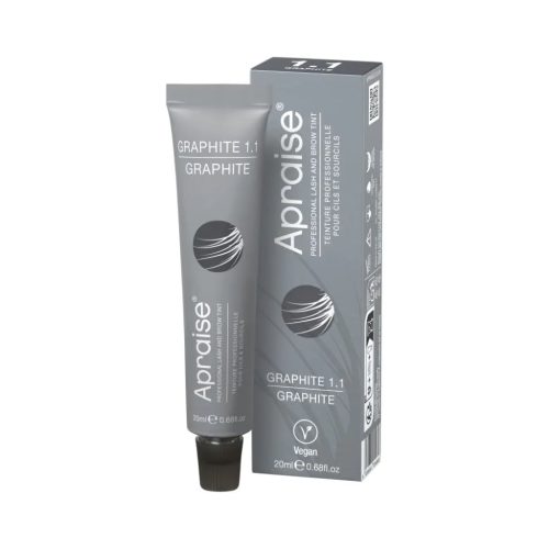 Apraise antakių ir blakstienų dažai Vegan Eyelash and Eyebrow Tint Nr.1.1, grafito spalvos, 20ml