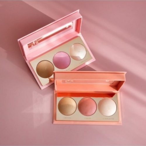 Cent Pur Cent modeliavimo paletė Contour Glamour paletė - Pink, 3x7g