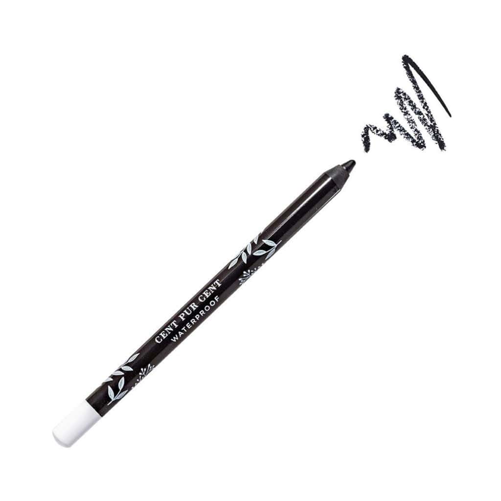 Cent Pur Cent vandeniui atsparus akių pieštukas - Noir, 0,8ml