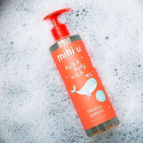 MINI-U plaukų ir kūno prausiklis Tropical Berries Hair and Body Wash MINI537, 250ml