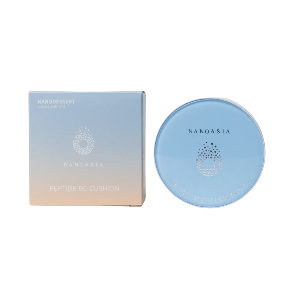Nanoasia BC matinis tonuojantis kremas-kušonas SPF 50+Nanodessert Peptide BC Cushion, 15g