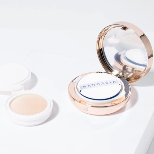 Nanoasia papildymas BC tonuojančiam kremui-kušonui sausai/mišriai odai SPF50+ BC Cream-Cushion, 15g