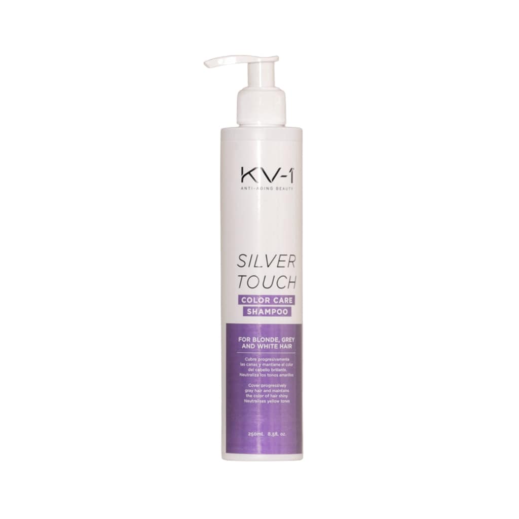 KV-1 SILVER TOUCH plaukus pilkinantis ir geltonumą neutralizuojantis šampūnas, 250ml