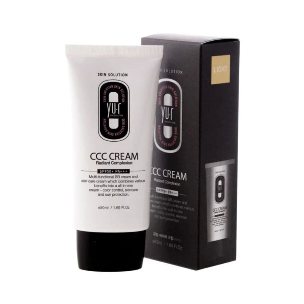 YU.R korekcinis veido kremas CCC Cream SPF50+ PA+++, Light, 50ml