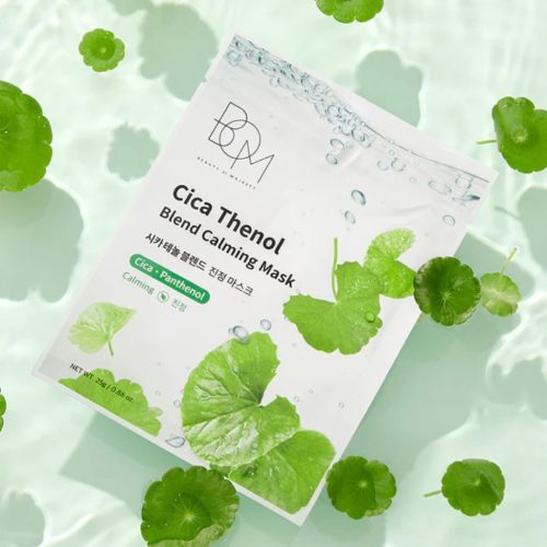 BOM raminanti lakštinė veido kaukė Cica Thenol Blend Calming Mask 1vnt.