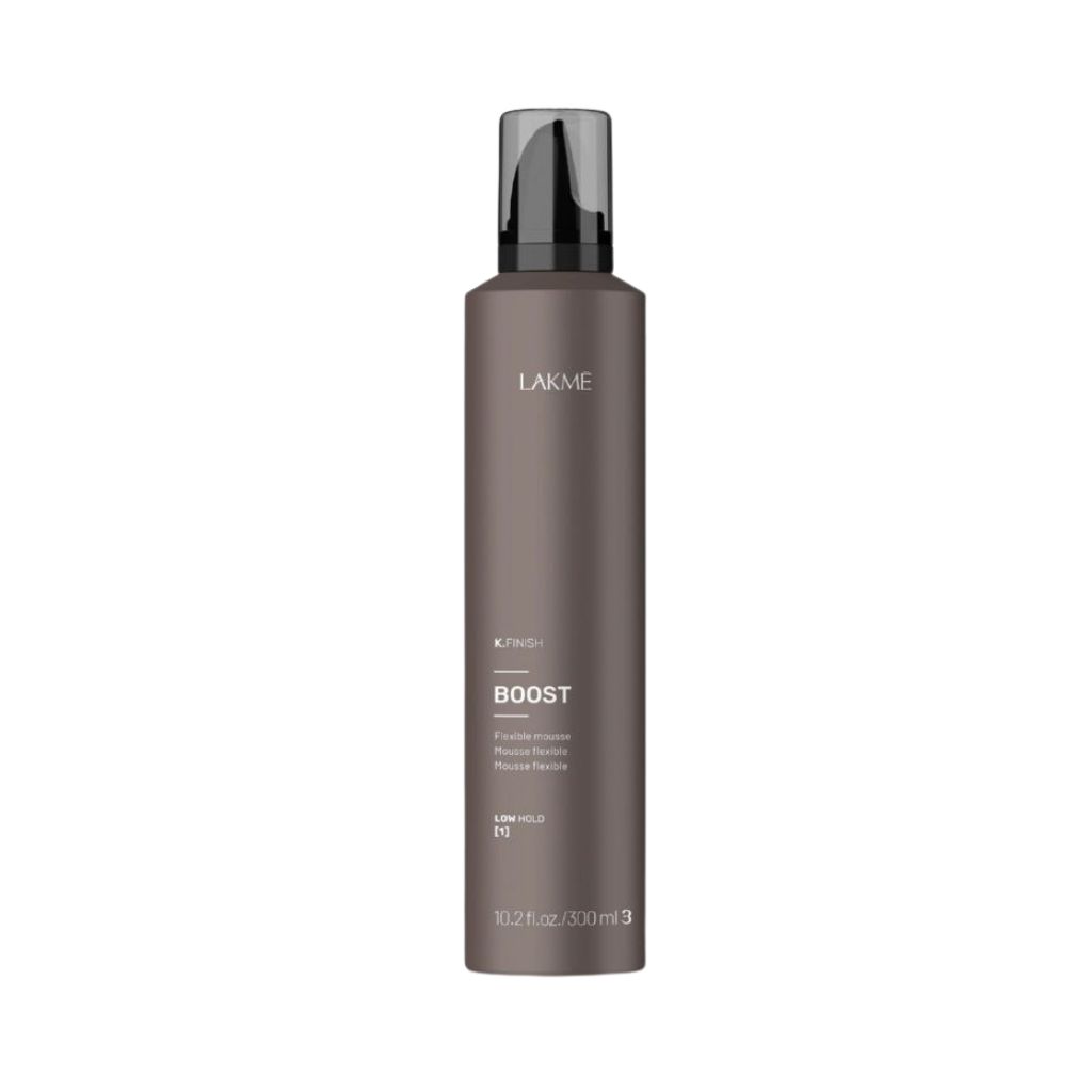 Lakme lanksčios fiksacijos putos plaukams K.FINISH BOOST Flexible Mousse, LAK46013, 300ml