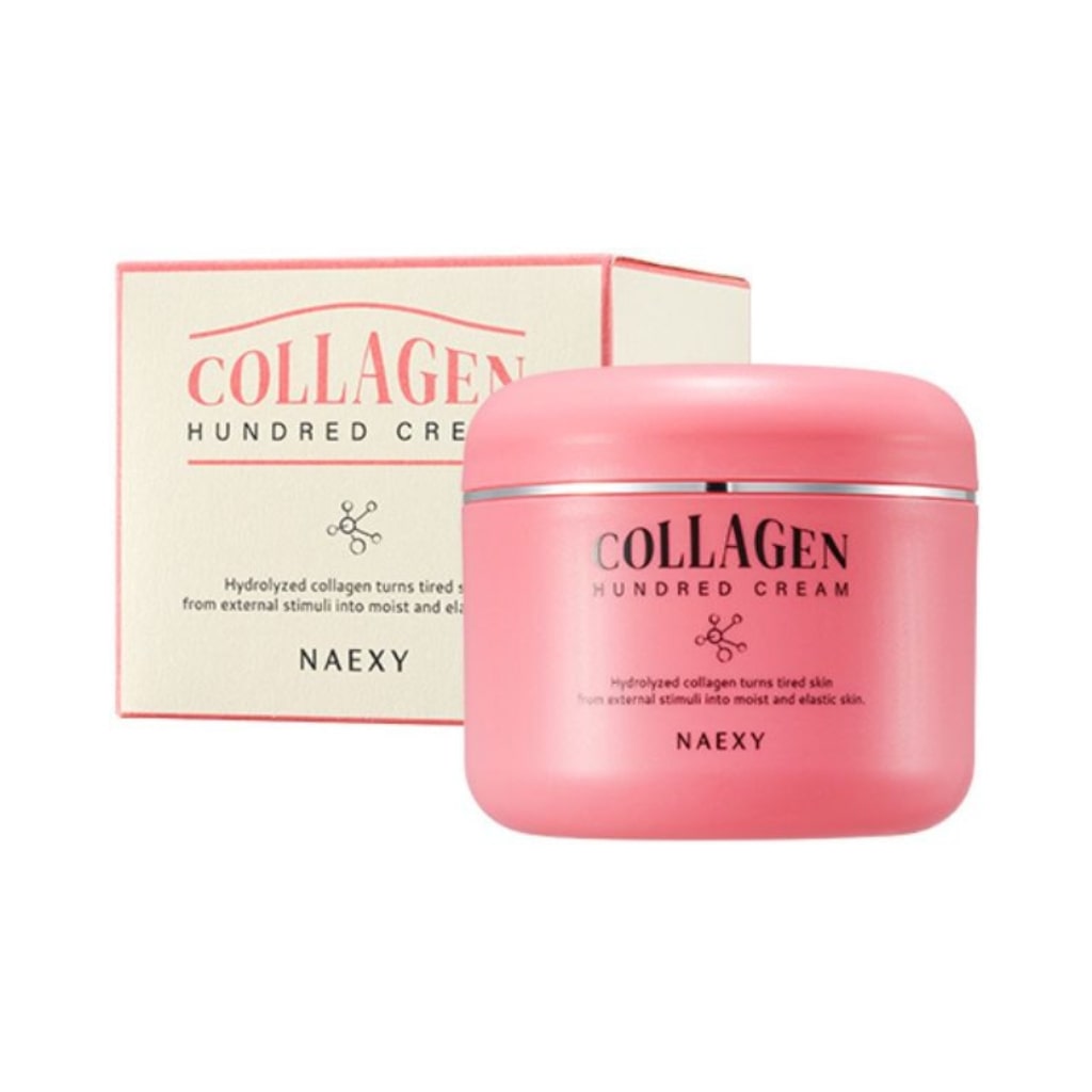NAEXY veido kremas su hidrolizuotu kolagenu Collagen Hundred, 100g