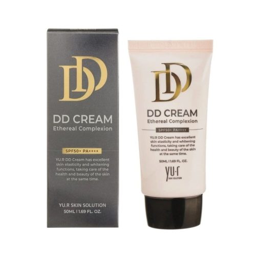 YU.R DD veido kremas DD Cream SKIN SOLUTION SPF50+ PA++++, Dark, 50ml