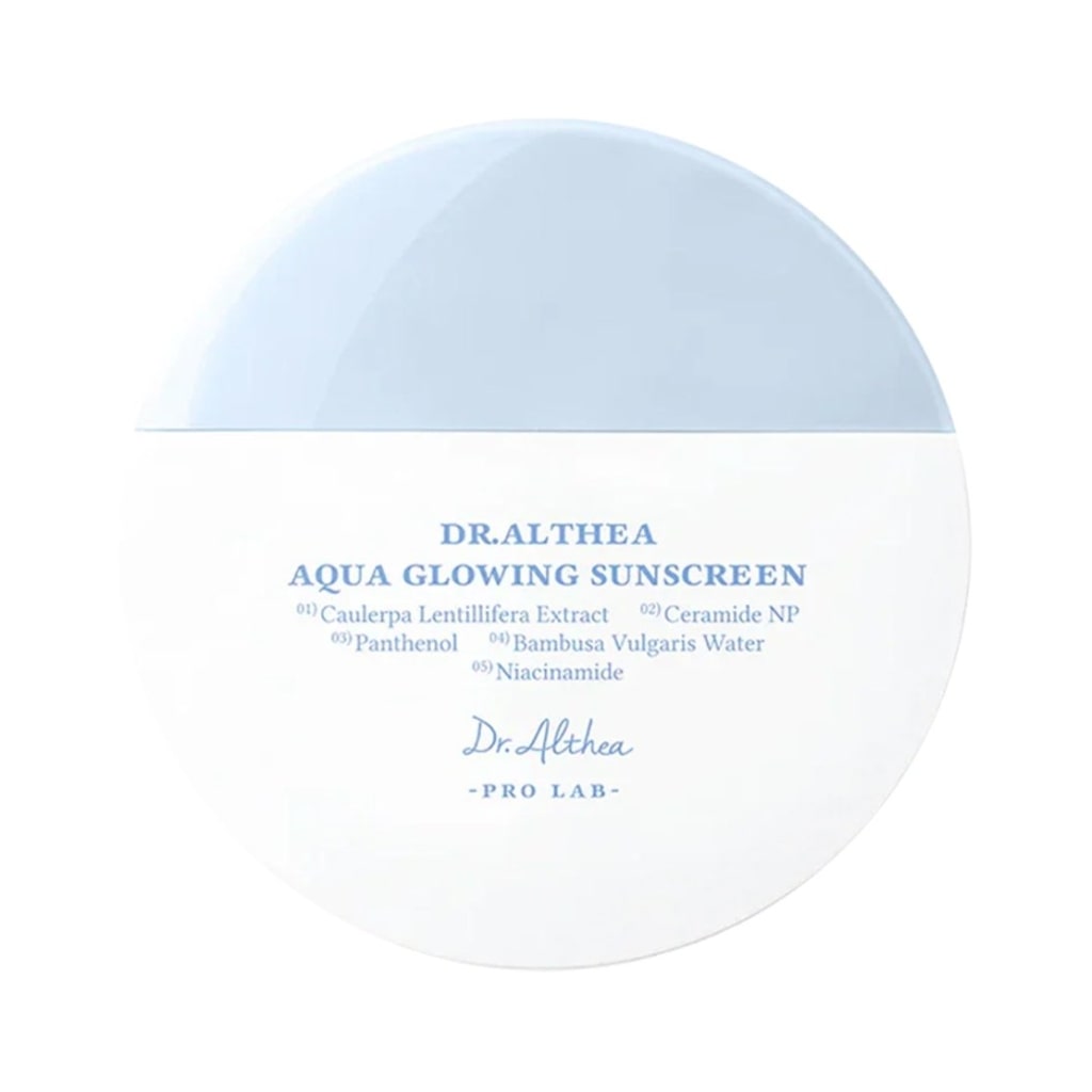 Dr. Althea drėkinantis apsauginis kremas nuo saulės Pro Lab Aqua Glowing Sunscreen SPF50+/PA++++, 45ml