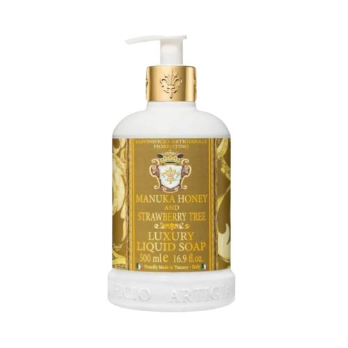 FIORENTINO skystas muilas rankoms medus ir braškė, 500ml