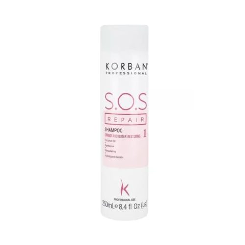 Korban atstatomasis plaukų šampūnas S.O.S Repair, 250ml