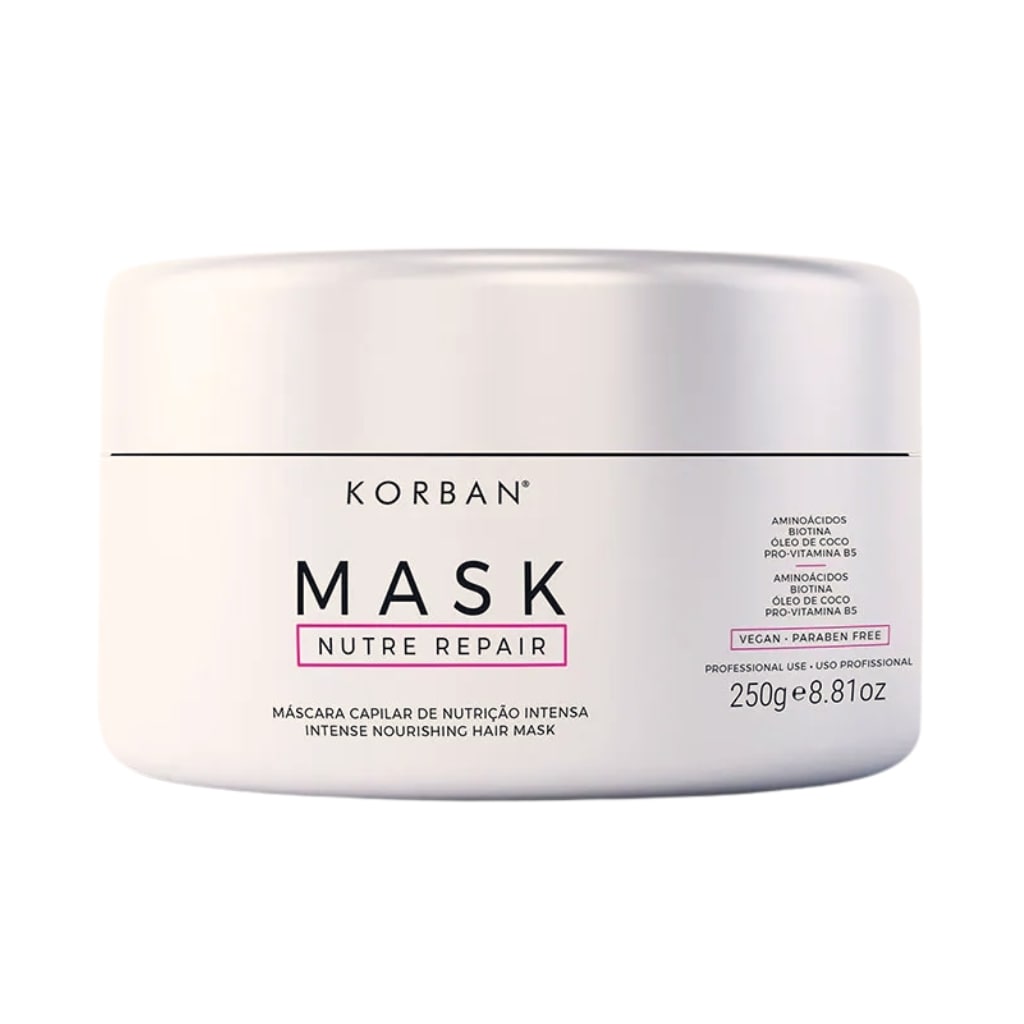 Korban atstatomoji plaukų kaukė Nutre Repair Mask , 250g