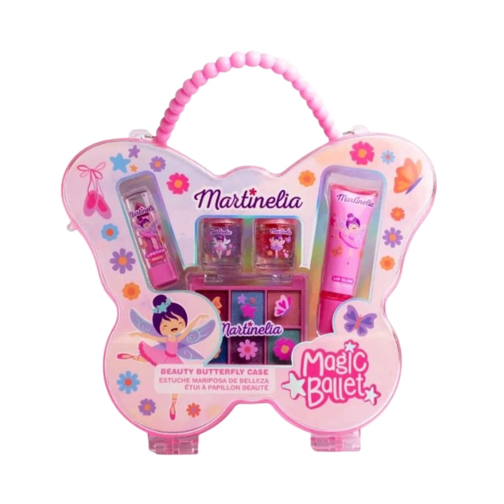 MARTINELIA kosmetikos rinkinys drugelio formos rankinuke Magic Ballet